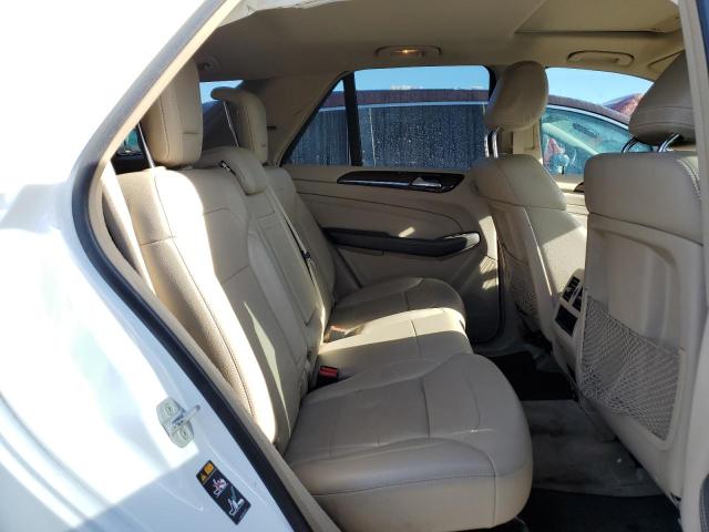 4JGDA5HB9EA366344 - 2014 MERCEDES-BENZ ML 350 4MATIC WHITE photo 10