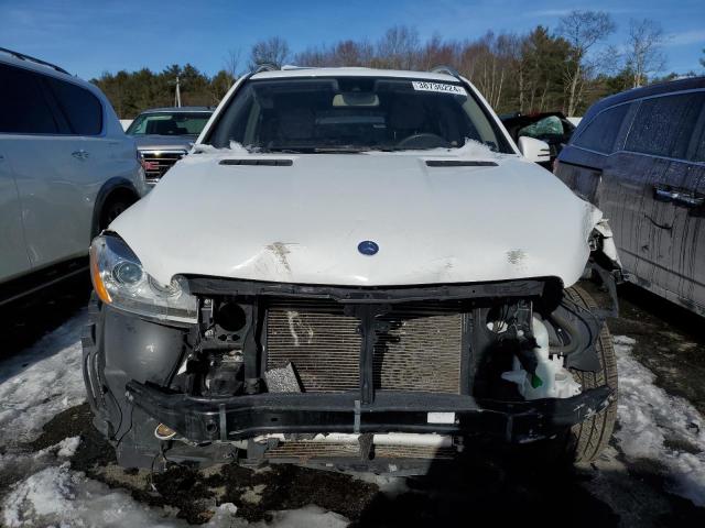 4JGDA5HB9EA366344 - 2014 MERCEDES-BENZ ML 350 4MATIC WHITE photo 5