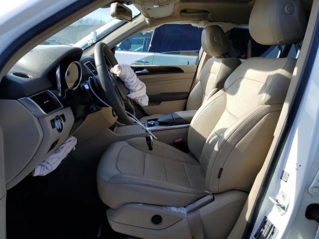 4JGDA5HB9EA366344 - 2014 MERCEDES-BENZ ML 350 4MATIC WHITE photo 7
