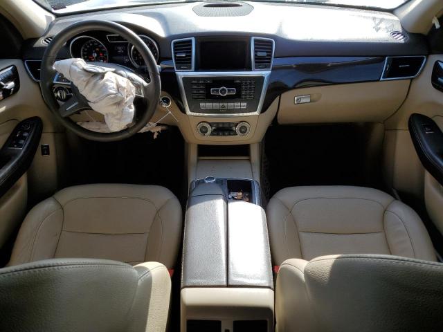 4JGDA5HB9EA366344 - 2014 MERCEDES-BENZ ML 350 4MATIC WHITE photo 8