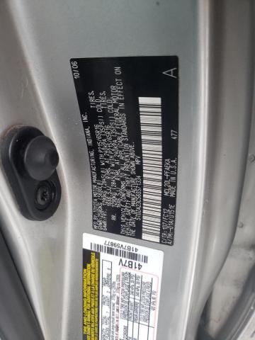 5TDZA23C56S571334 - 2006 TOYOTA SIENNA CE SILVER photo 13