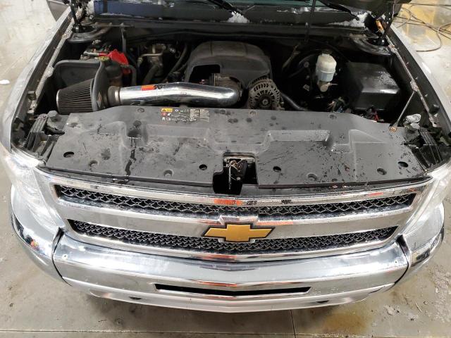 3GCPKSE77DG280849 - 2013 CHEVROLET SILVERADO K1500 LT SILVER photo 11