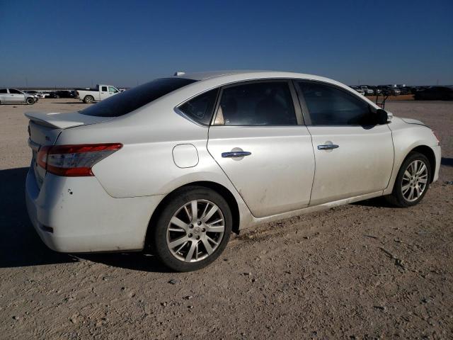 3N1AB7AP9EL657590 - 2014 NISSAN SENTRA S WHITE photo 3