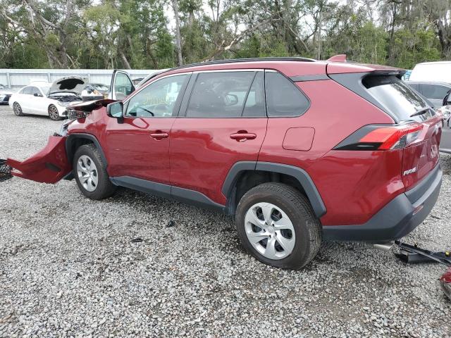 2T3H1RFVXMW150982 - 2021 TOYOTA RAV4 LE RED photo 2