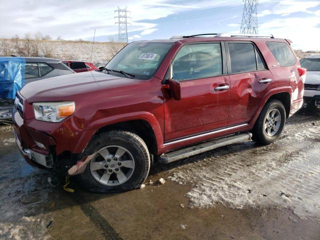 JTEBU5JR0B5046453 - 2011 TOYOTA 4RUNNER SR5 MAROON photo 1