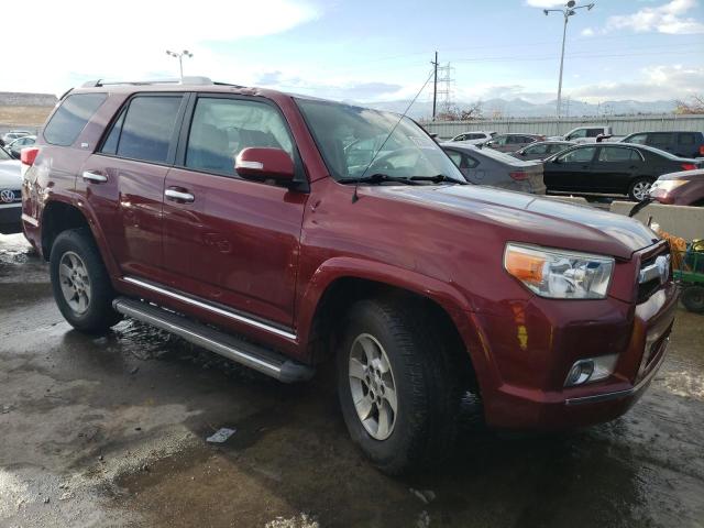 JTEBU5JR0B5046453 - 2011 TOYOTA 4RUNNER SR5 MAROON photo 4