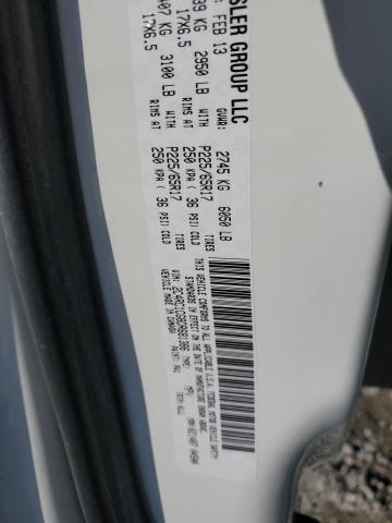 2C4RC1CG8DR681386 - 2013 CHRYSLER TOWN & COU TOURING L WHITE photo 13