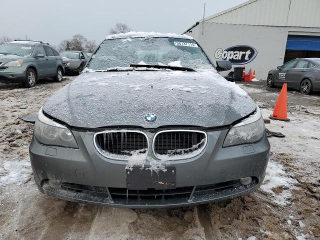 WBANF73546CG67083 - 2006 BMW 530 XI GRAY photo 5