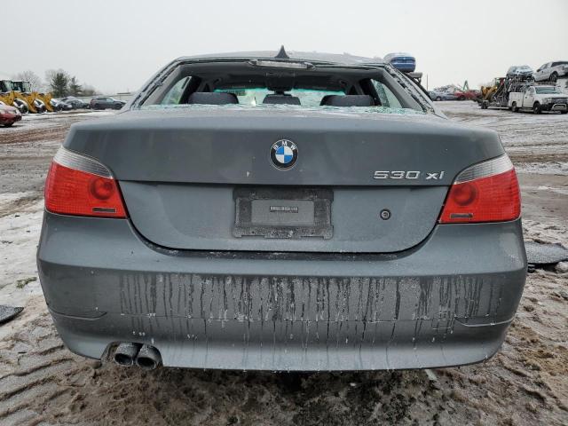 WBANF73546CG67083 - 2006 BMW 530 XI GRAY photo 6