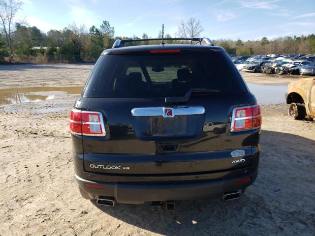 5GZEV33738J163053 - 2008 SATURN OUTLOOK XR BLACK photo 6