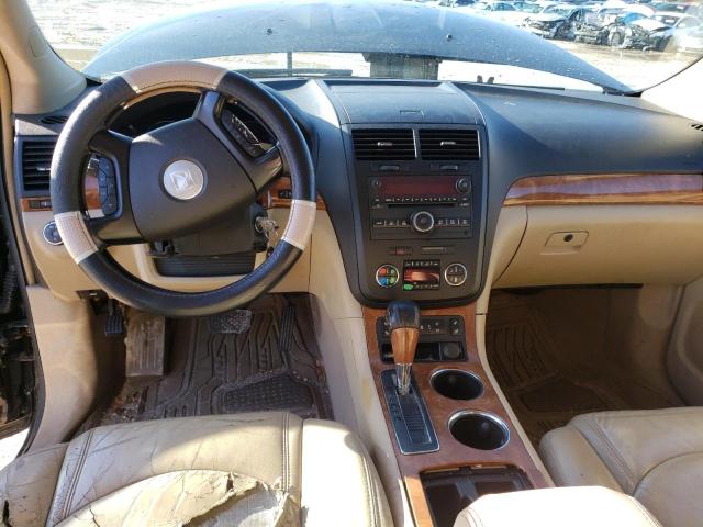 5GZEV33738J163053 - 2008 SATURN OUTLOOK XR BLACK photo 8