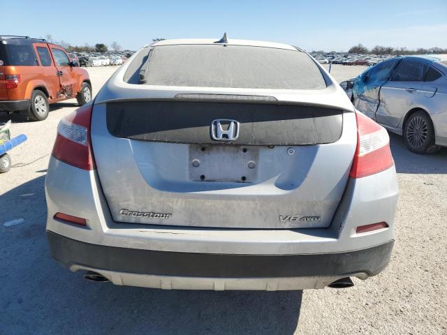 5J6TF2H58FL002975 - 2015 HONDA CROSSTOUR EXL SILVER photo 6