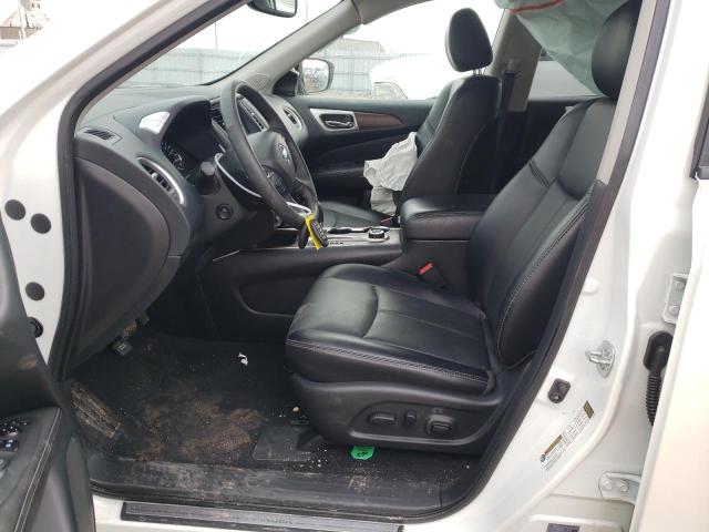 5N1DR2DM9LC644742 - 2020 NISSAN PATHFINDER PLATINUM WHITE photo 7