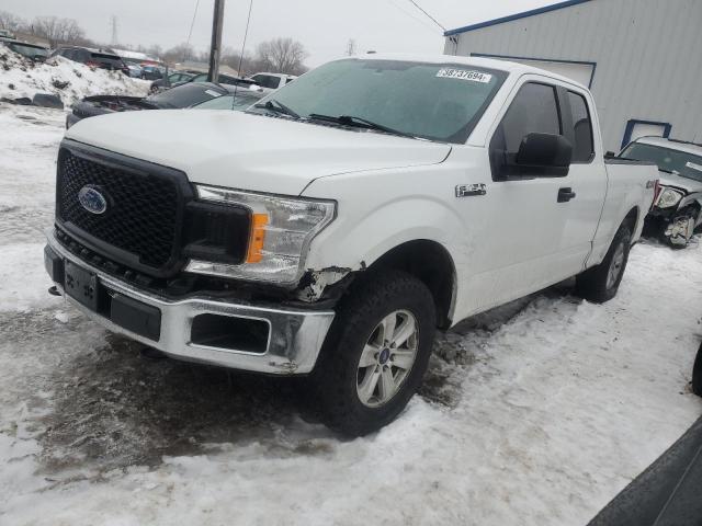 1FTEX1EP8JKD04096 - 2018 FORD F150 SUPER CAB WHITE photo 1
