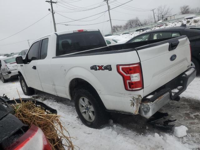 1FTEX1EP8JKD04096 - 2018 FORD F150 SUPER CAB WHITE photo 2