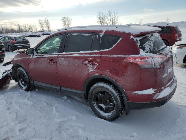 2T3BFREV9JW846012 - 2018 TOYOTA RAV4 LE RED photo 2