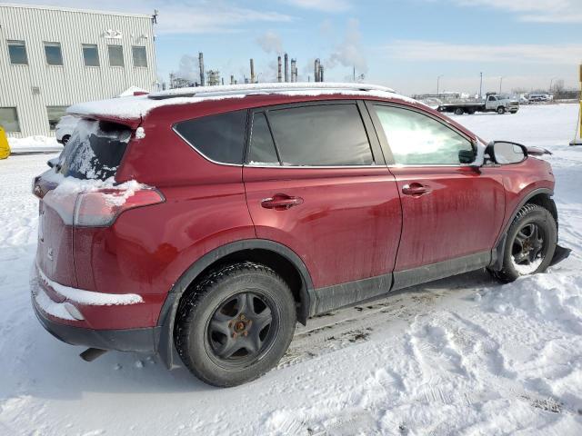 2T3BFREV9JW846012 - 2018 TOYOTA RAV4 LE RED photo 3