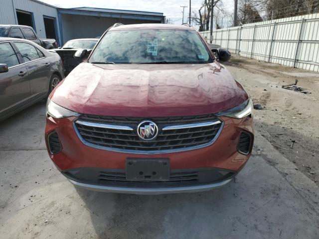 LRBFZNR49MD082746 - 2021 BUICK ENVISION ESSENCE MAROON photo 5