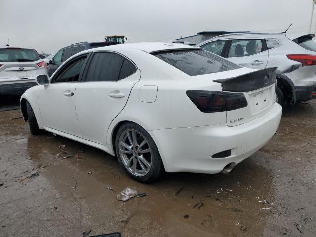 JTHBK262X85076670 - 2008 LEXUS IS 250 WHITE photo 2