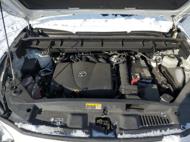 5TDGZRBH7NS560338 - 2022 TOYOTA HIGHLANDER XLE Blanco foto 11