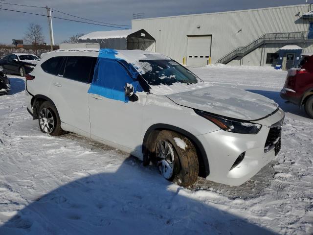 5TDGZRBH7NS560338 - 2022 TOYOTA HIGHLANDER XLE Blanco foto 4
