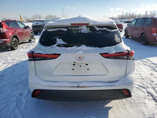 5TDGZRBH7NS560338 - 2022 TOYOTA HIGHLANDER XLE Blanco foto 6