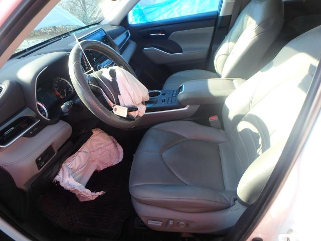 5TDGZRBH7NS560338 - 2022 TOYOTA HIGHLANDER XLE Blanco foto 7