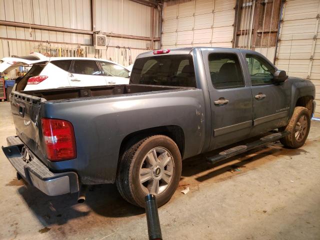 2GCEC13C171532333 - 2007 CHEVROLET SILVERADO C1500 CREW CAB BLUE photo 3