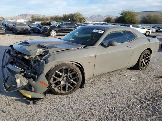 2C3CDZFJ5KH596196 - 2019 DODGE CHALLENGER R/T SCAT PACK GRAY photo 1