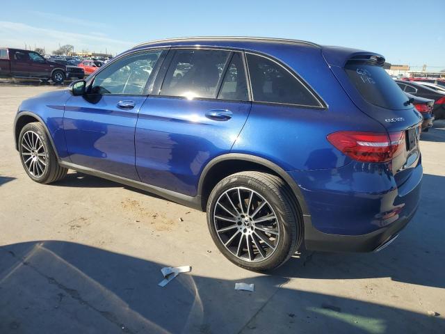 WDC0G4JB3JV081660 - 2018 MERCEDES-BENZ GLC 300 BLUE photo 2