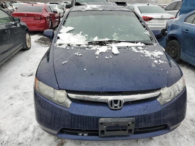 1HGFA16588L061110 - 2008 HONDA CIVIC LX BLUE photo 5