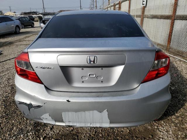 2HGFB2F50CH597736 - 2012 HONDA CIVIC LX SILVER photo 6