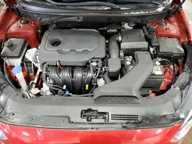 5NPE24AF6JH719042 - 2018 HYUNDAI SONATA SE RED photo 11