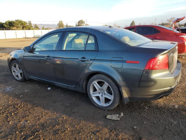 19UUA66265A057560 - 2005 ACURA TL GREEN photo 2