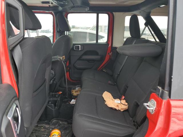 1C4HJXEG0KW528510 - 2019 JEEP WRANGLER U SAHARA RED photo 10