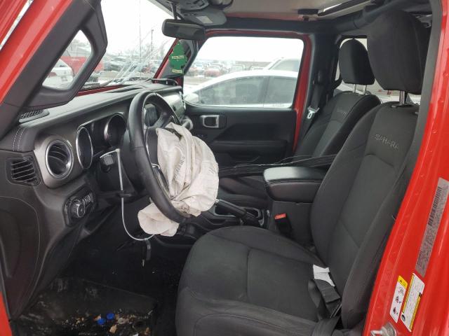 1C4HJXEG0KW528510 - 2019 JEEP WRANGLER U SAHARA RED photo 7