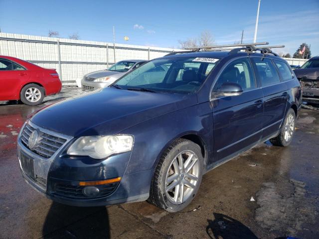 WVWTK73C68E044217 - 2008 VOLKSWAGEN PASSAT WAGON LUX BLUE photo 1