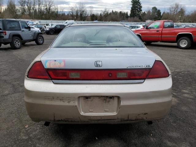 1HGCG22501A000607 - 2001 HONDA ACCORD EX BEIGE photo 6