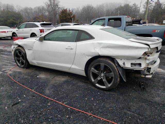 2G1FC1EVXA9189087 - 2010 CHEVROLET CAMARO LT WHITE photo 2