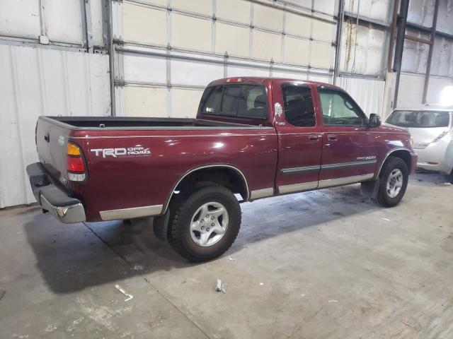 5TBBN44103S417200 - 2003 TOYOTA TUNDRA ACCESS CAB SR5 BURGUNDY photo 3