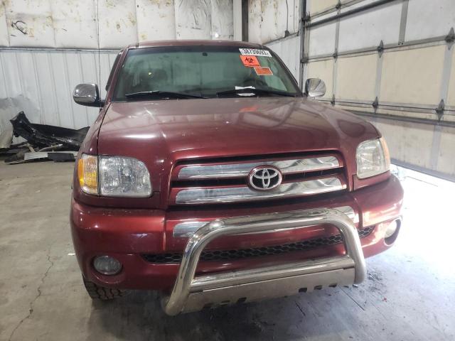5TBBN44103S417200 - 2003 TOYOTA TUNDRA ACCESS CAB SR5 BURGUNDY photo 5