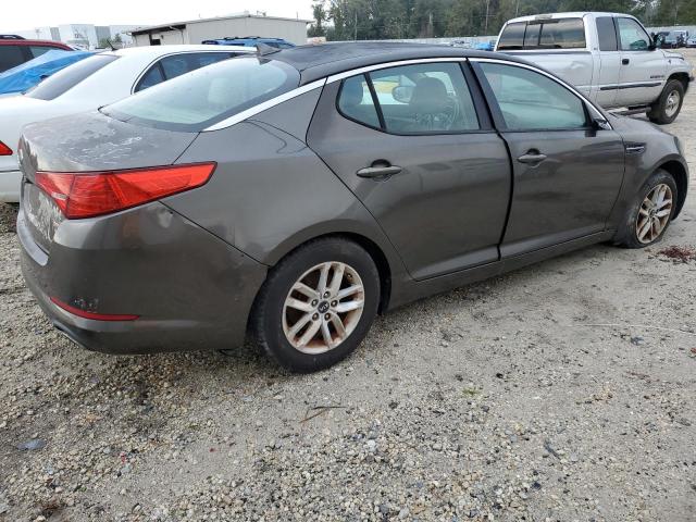 KNAGM4A78B5060987 - 2011 KIA OPTIMA LX CHARCOAL photo 3