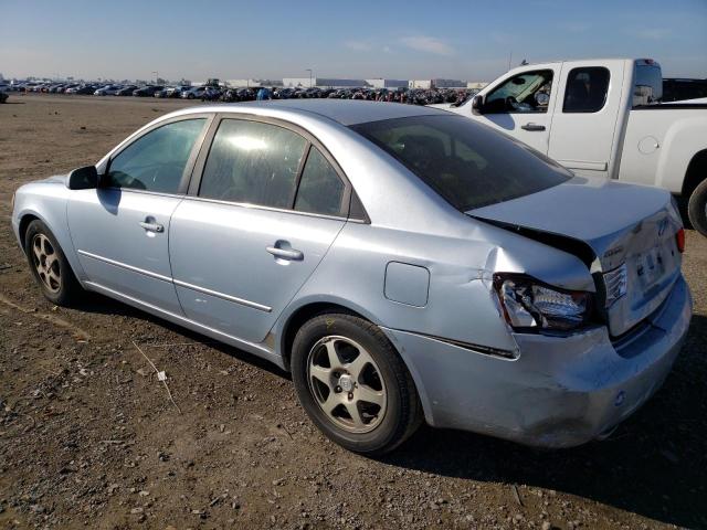 5NPEU46F36H105608 - 2006 HYUNDAI SONATA GLS BLUE photo 2