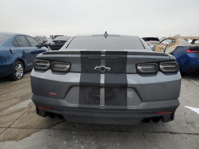 1G1FB1RS3K0104816 - 2019 CHEVROLET CAMARO LS GRAY photo 6