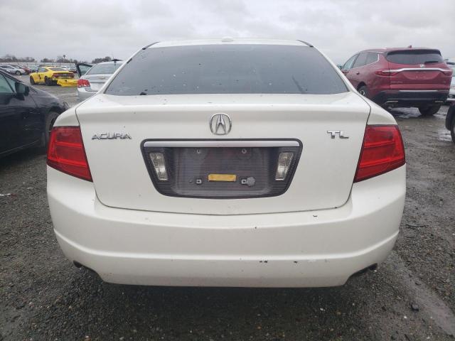 19UUA66254A018344 - 2004 ACURA TL WHITE photo 6