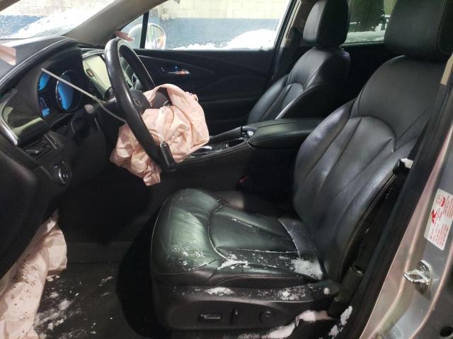 LRBFXBSA0HD043716 - 2017 BUICK ENVISION ESSENCE SILVER photo 7