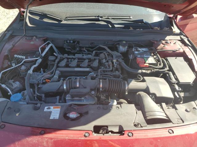 1HGCV1F10LA116500 - 2020 HONDA ACCORD LX RED photo 11