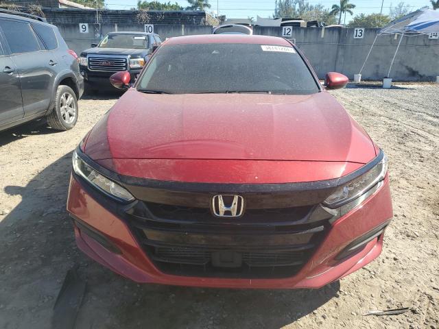 1HGCV1F10LA116500 - 2020 HONDA ACCORD LX RED photo 5