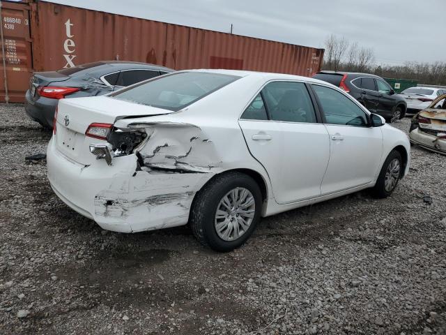 4T4BF1FK7CR204587 - 2012 TOYOTA CAMRY BASE WHITE photo 3