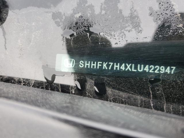 SHHFK7H4XLU422947 - 2020 HONDA CIVIC SPORT 灰色 照片 12